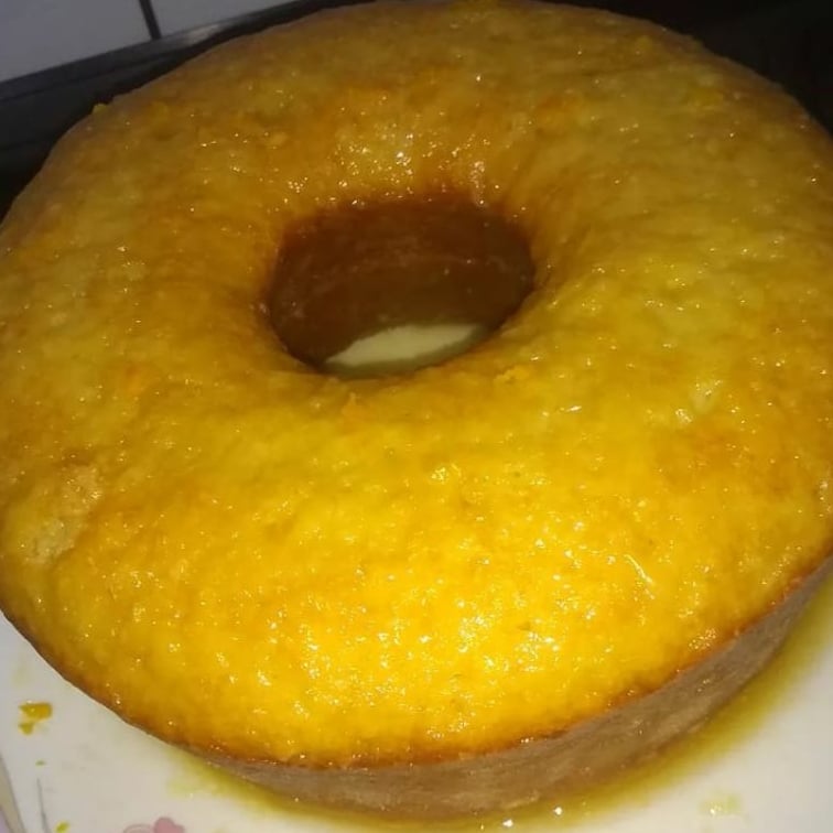 Photo of the Fluffy and golden orange cake – recipe of Fluffy and golden orange cake on DeliRec