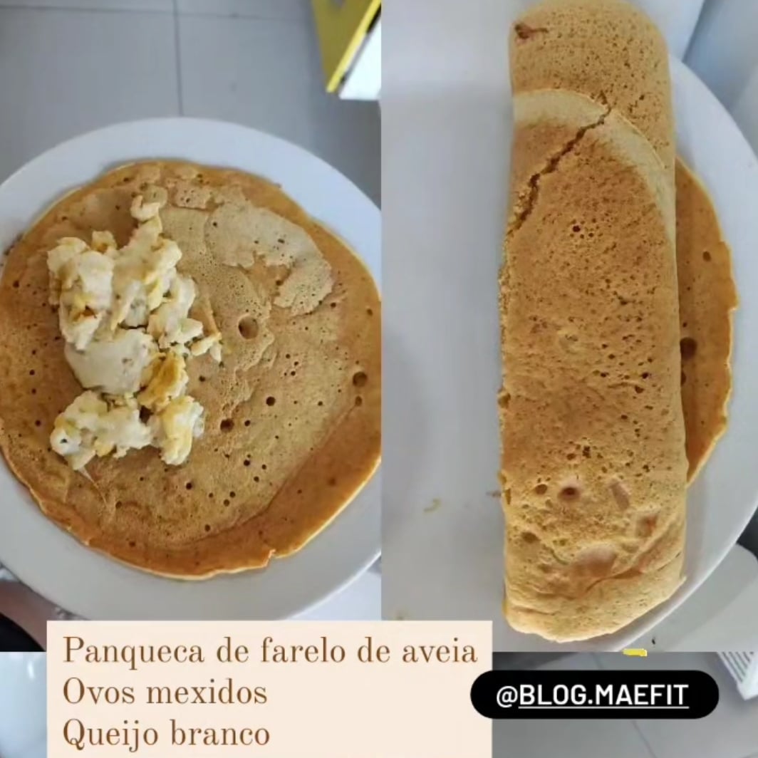 Photo of the oat bran pancake – recipe of oat bran pancake on DeliRec