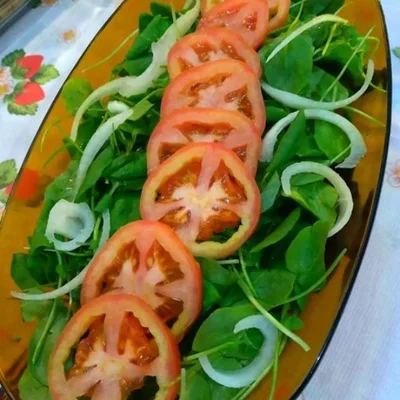 Recipe of lettuce salads on the DeliRec recipe website