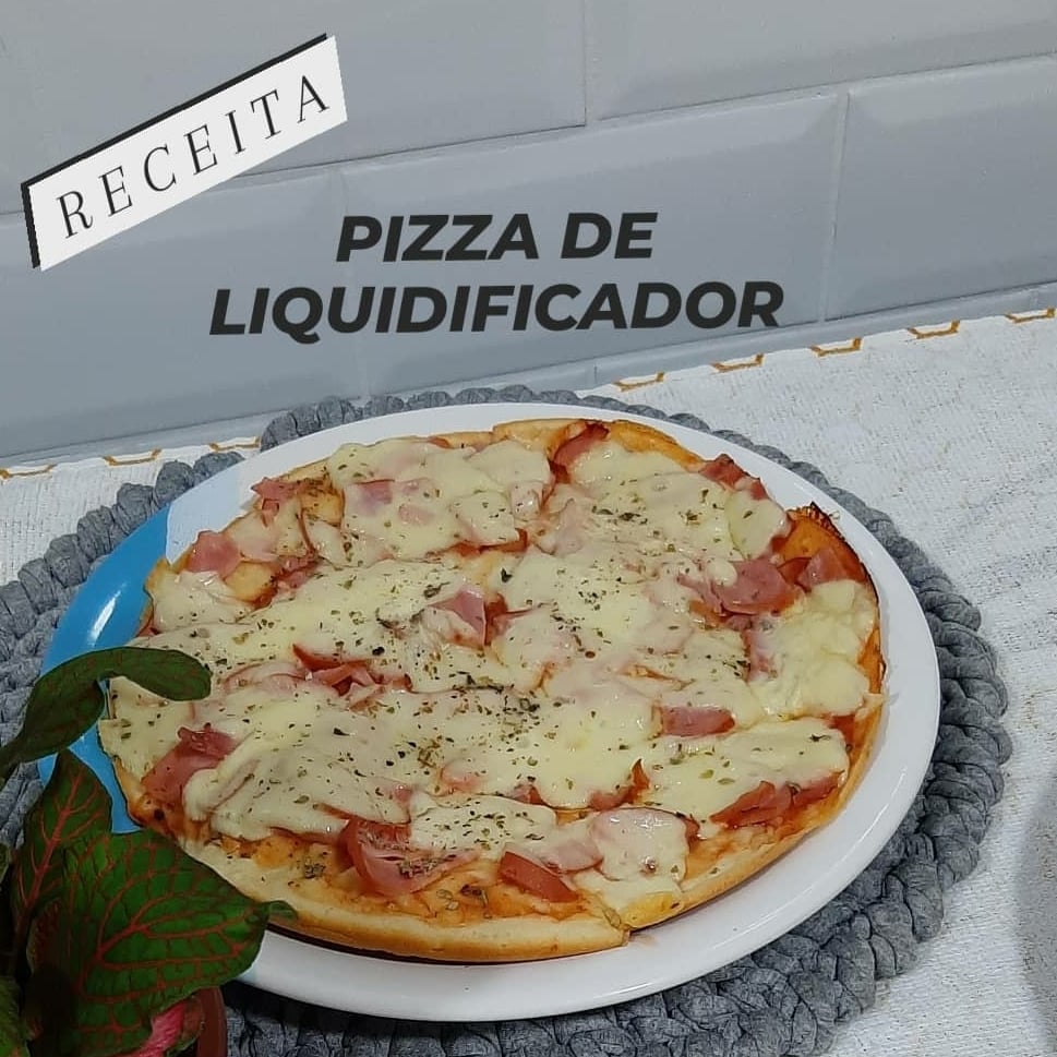 Foto da Pizza de liquidificador  - receita de Pizza de liquidificador  no DeliRec