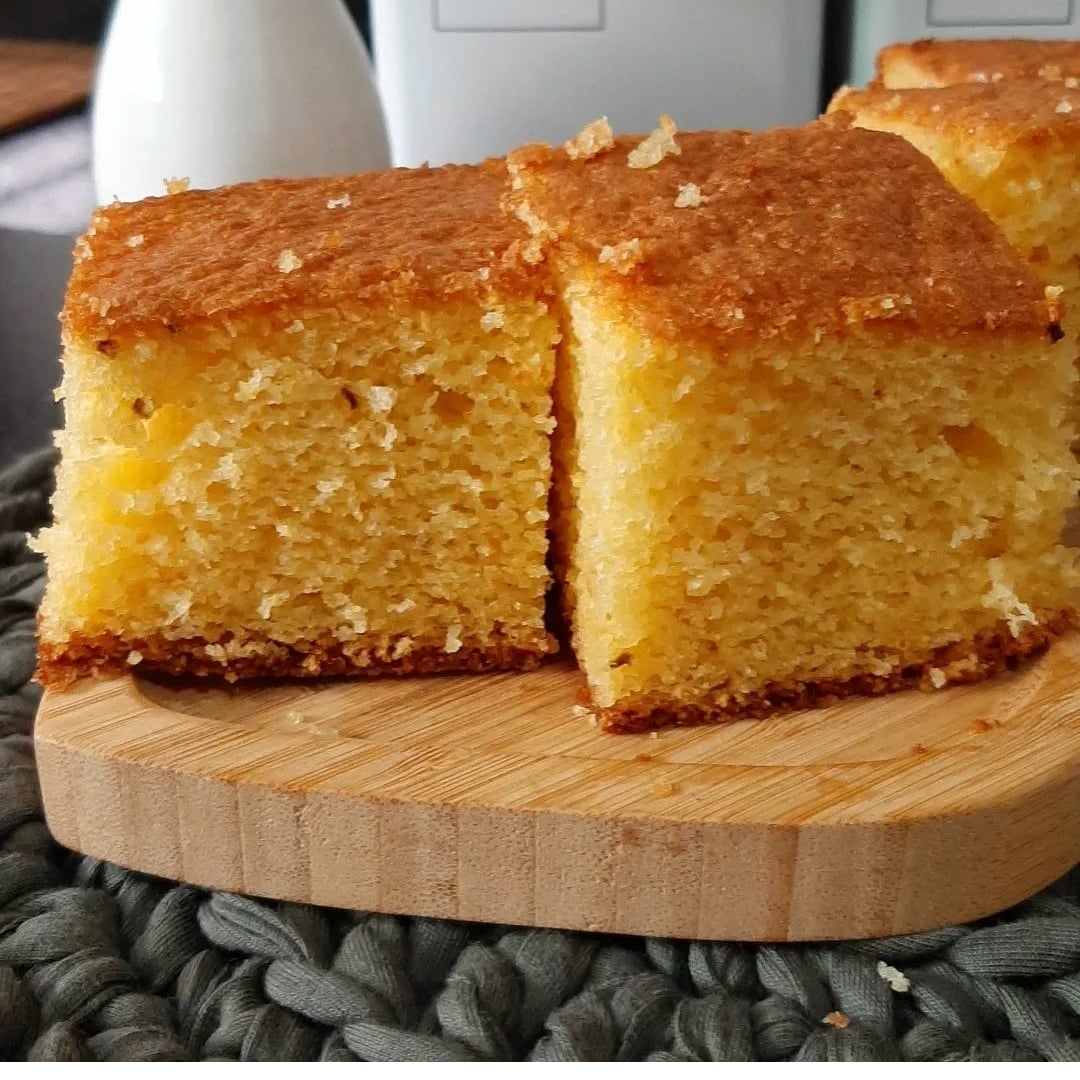 Photo of the simple cornmeal cake – recipe of simple cornmeal cake on DeliRec
