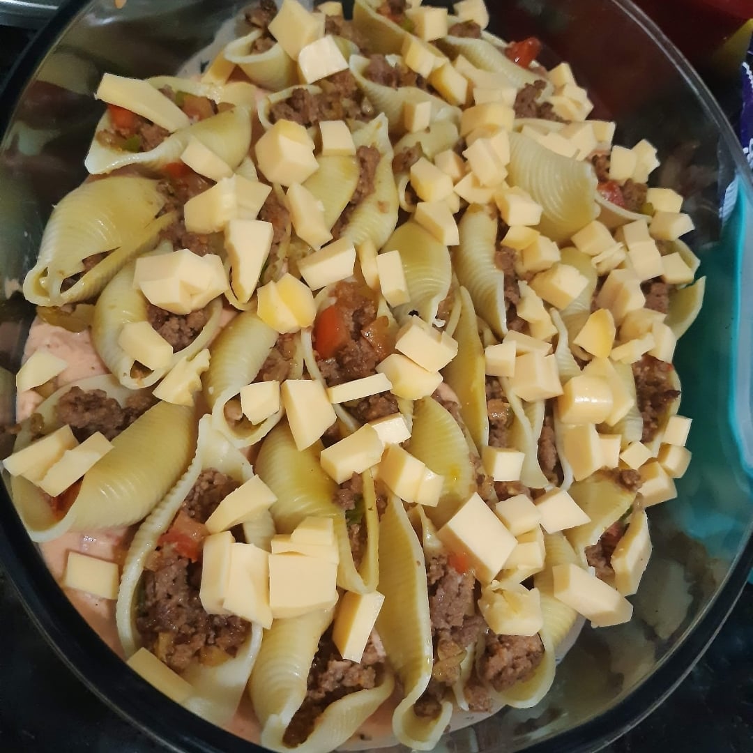 Photo of the stuffed conchiglione pasta – recipe of stuffed conchiglione pasta on DeliRec