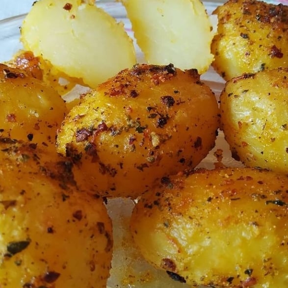 Photo of the Potatoes baked in airfryer – recipe of Potatoes baked in airfryer on DeliRec