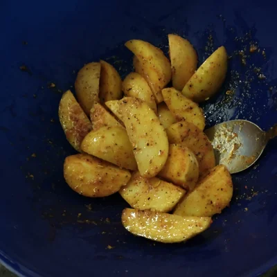 Recipe of Easy potato in the Airfryer on the DeliRec recipe website