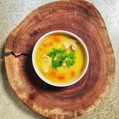 Recipe of grandma's chicken soup on the DeliRec recipe website