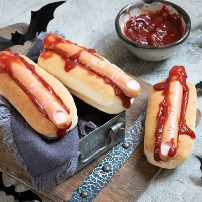 Recipe of finger hot dog on the DeliRec recipe website