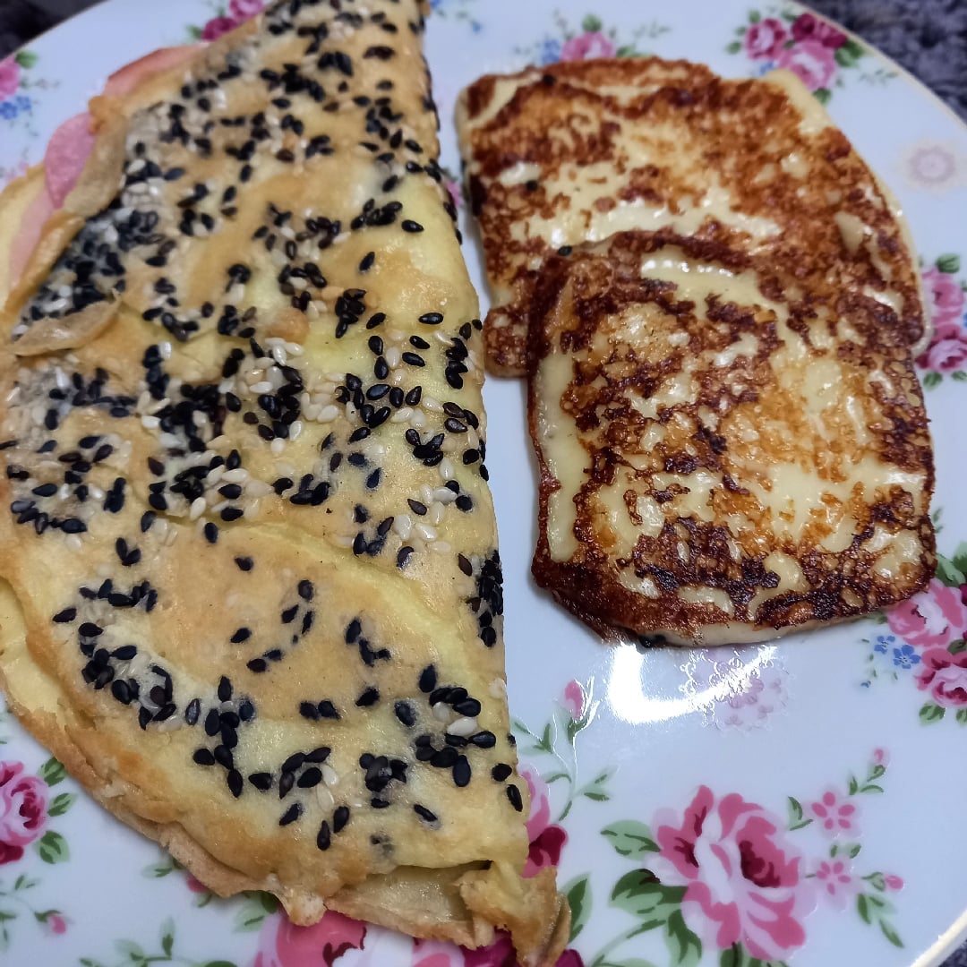 Photo of the Crepioca with Sesame Crust – recipe of Crepioca with Sesame Crust on DeliRec
