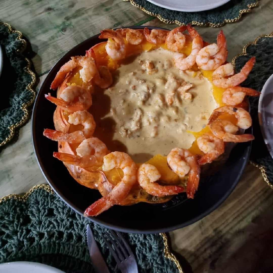 Photo of the Shrimp in the pumpkin – recipe of Shrimp in the pumpkin on DeliRec