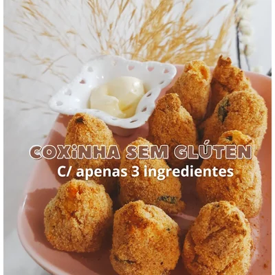 glutenfreies Coxinha Rezept auf der DeliRec-Rezept-Website