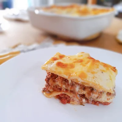 Recipe of Lasagna bolognese and gluten-free white sauce on the DeliRec recipe website