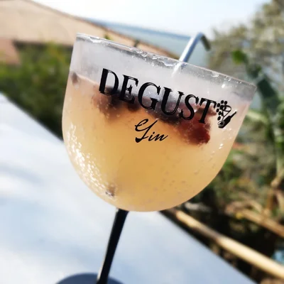 Recipe of refreshing gin on the DeliRec recipe website