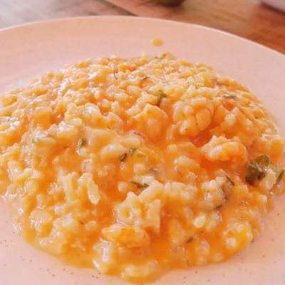 Recipe of Creamy Shrimp Risotto on the DeliRec recipe website