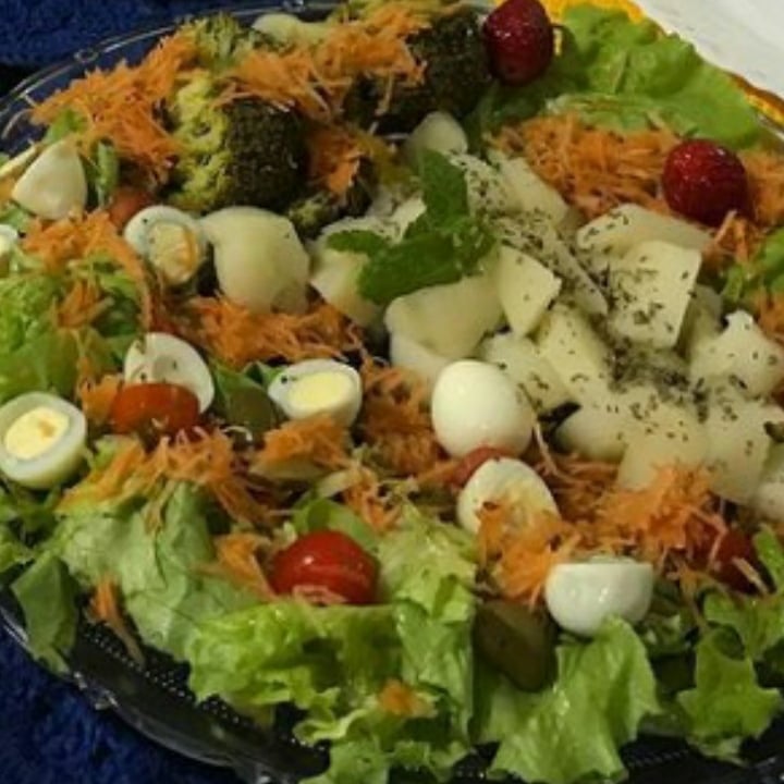 Foto da salada de ovo de codorna  - receita de salada de ovo de codorna  no DeliRec