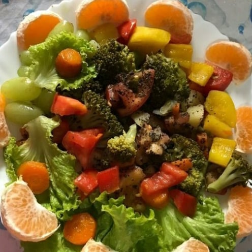Foto da Salada nutritiva! Mais cor mais sabor  - receita de Salada nutritiva! Mais cor mais sabor  no DeliRec