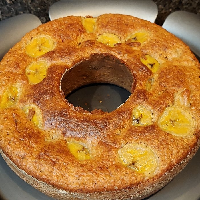 Photo of the Banana oat and honey cake – recipe of Banana oat and honey cake on DeliRec