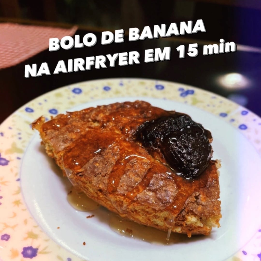 Photo of the Banana Oatmeal Cake made in the Airfryer – recipe of Banana Oatmeal Cake made in the Airfryer on DeliRec