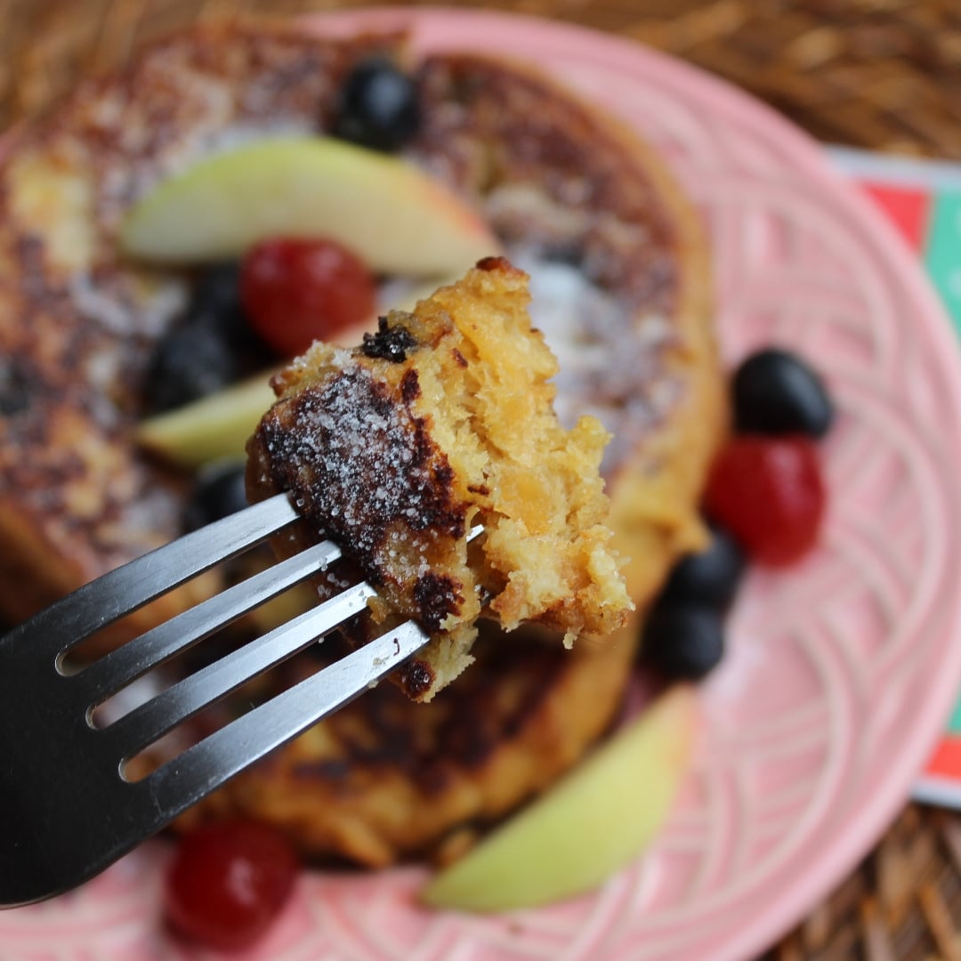 Photo of the Panettone French toast (chocotone) – recipe of Panettone French toast (chocotone) on DeliRec