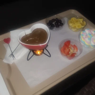 Recipe of Chocolate fondue on the DeliRec recipe website