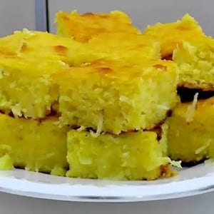 Flourless sweet potato cake