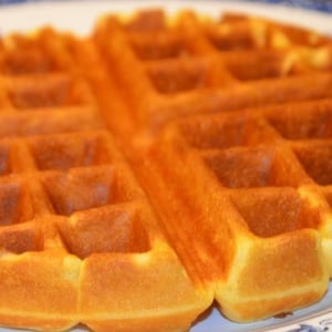 cornmeal waffle