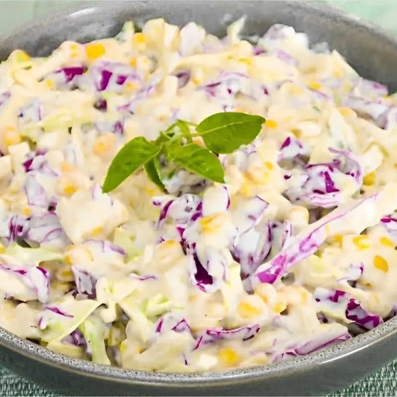 Photo of the Creamy Cabbage Salad – recipe of Creamy Cabbage Salad on DeliRec