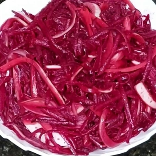 Photo of the Beetroot Salad With Onion – recipe of Beetroot Salad With Onion on DeliRec