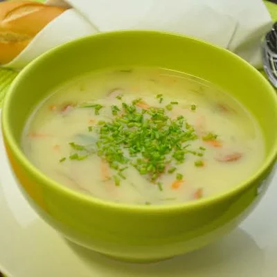 Recipe of GREEN SOUP on the DeliRec recipe website