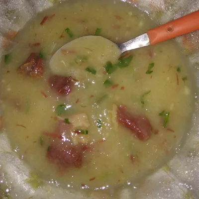 Recipe of Cassava broth with dried meat on the DeliRec recipe website