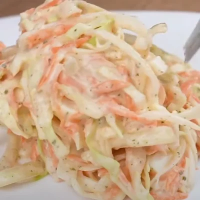 Recipe of Cabbage and carrot salad 😋 on the DeliRec recipe website
