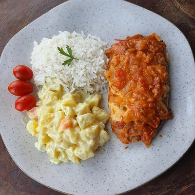 Recipe of Simple Chicken Parmigiana on the DeliRec recipe website