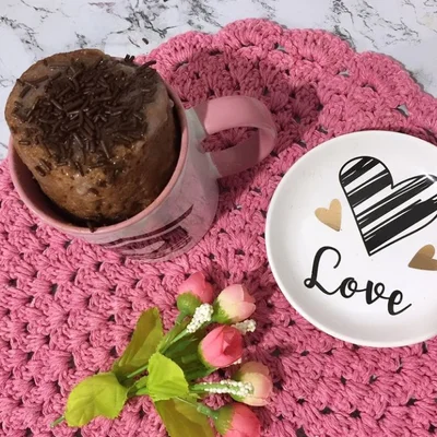 Recipe of mug cake on the DeliRec recipe website