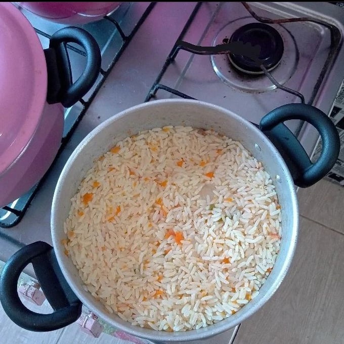 Photo of the fluffy parboiled rice – recipe of fluffy parboiled rice on DeliRec