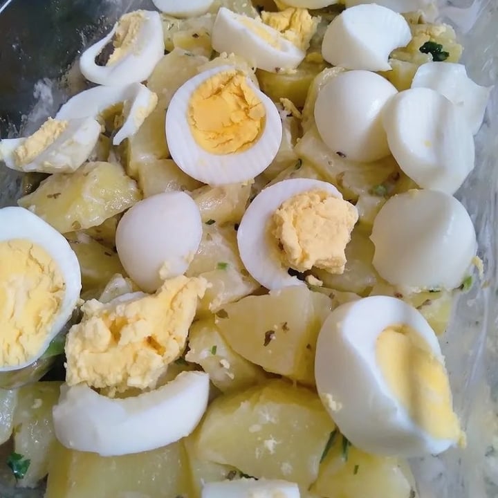 Foto da Salada de batata e ovo  - receita de Salada de batata e ovo  no DeliRec