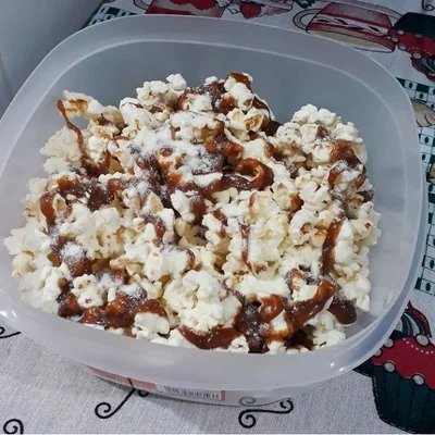 Recipe of powdered milk popcorn on the DeliRec recipe website