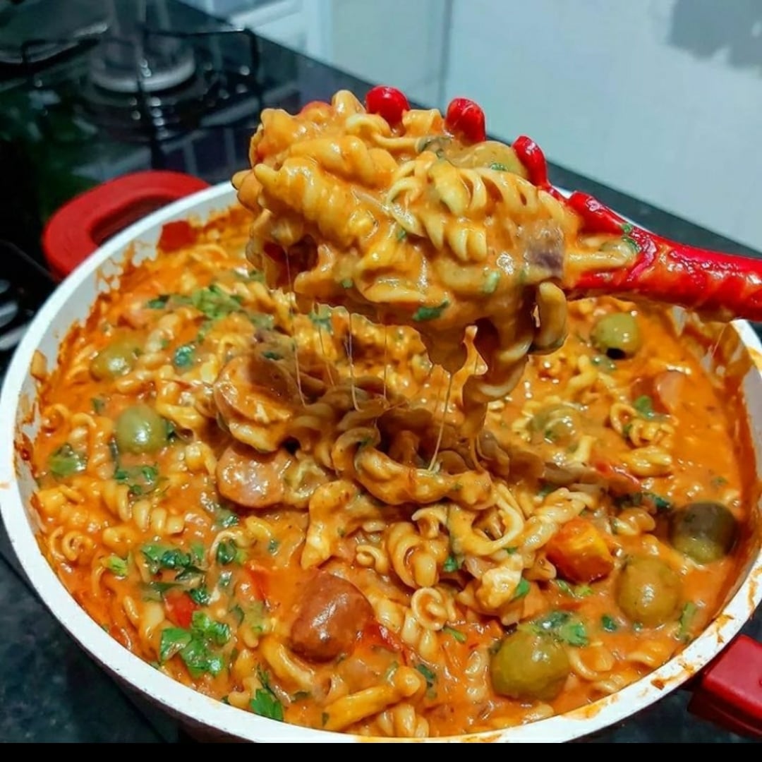 Photo of the Noodles in one pan. – recipe of Noodles in one pan. on DeliRec