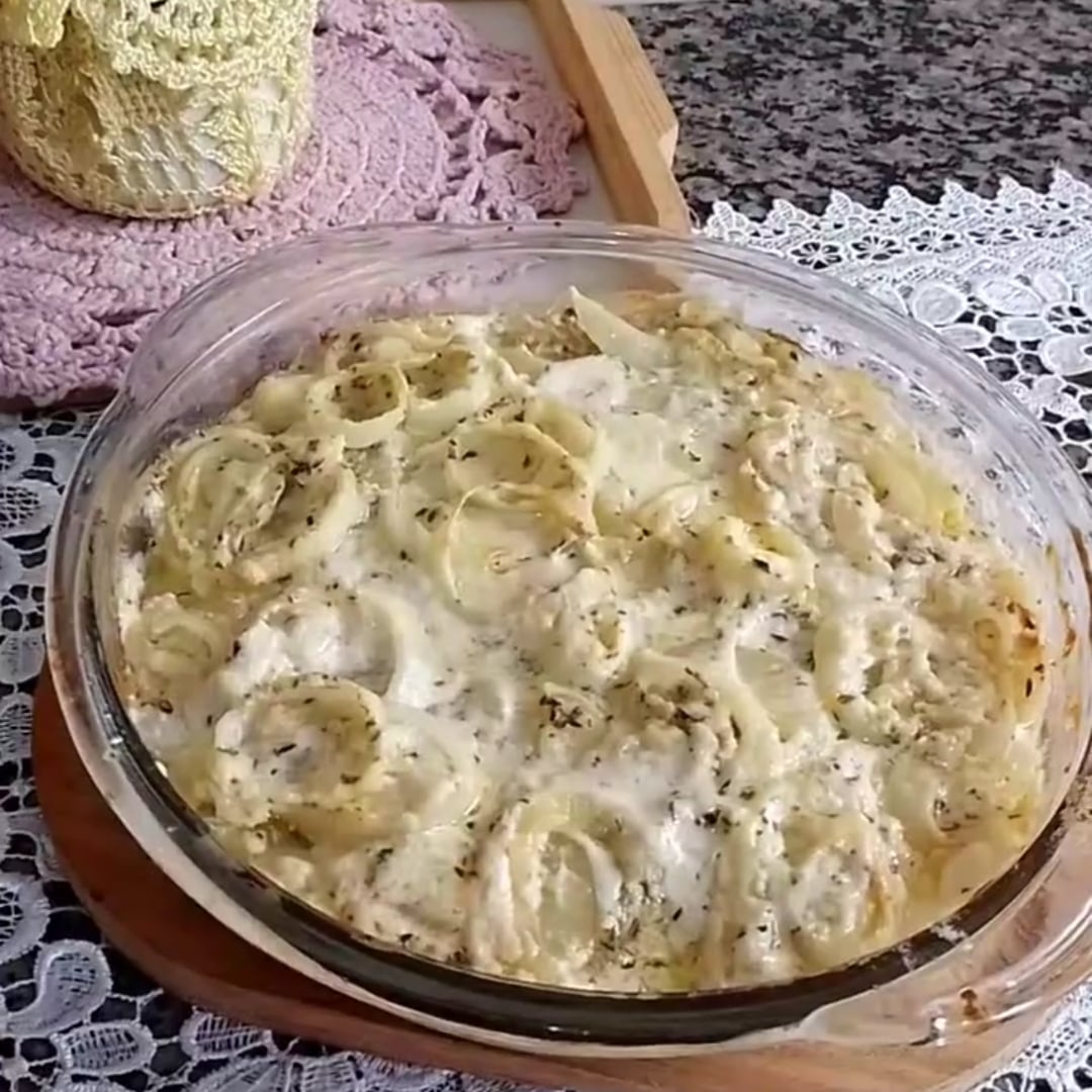 Photo of the Fish fillet in the oven with white sauce – recipe of Fish fillet in the oven with white sauce on DeliRec