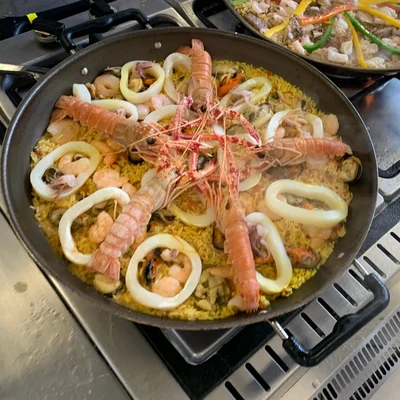 Recipe of Seafood Paella on the DeliRec recipe website