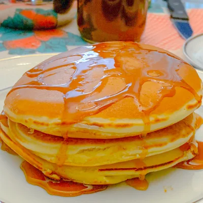 Recipe of American pancakes on the DeliRec recipe website