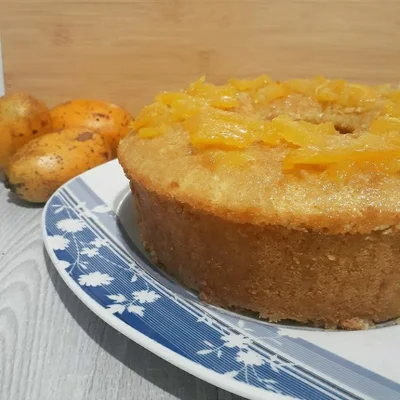 Recipe of mango cashew cake on the DeliRec recipe website