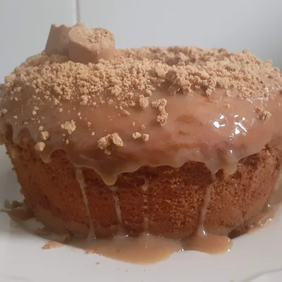 Receta de pastel de paçoca en el sitio web de recetas de DeliRec