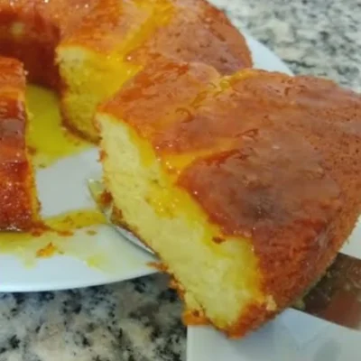 Recipe of Wholemeal Orange Cake With Syrup on the DeliRec recipe website