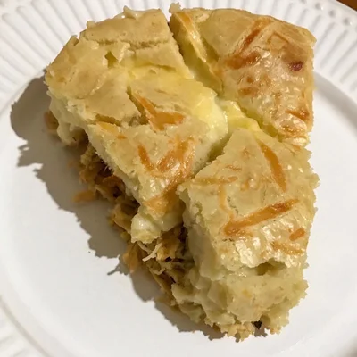 Recipe of Chicken Pie With Curd on the DeliRec recipe website
