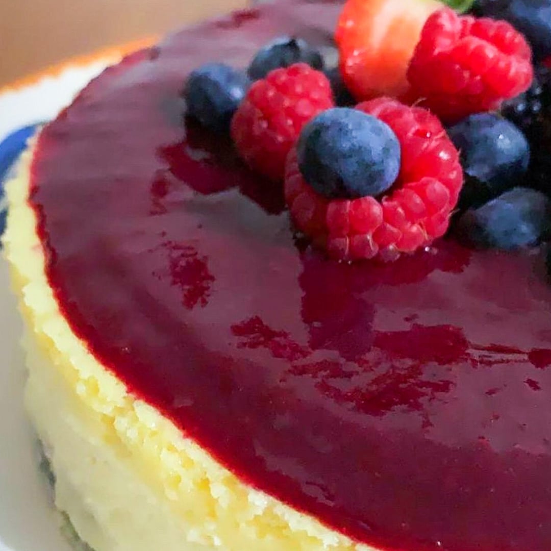 Foto da Cheesecake de Frutas Vermelhas  - receita de Cheesecake de Frutas Vermelhas  no DeliRec