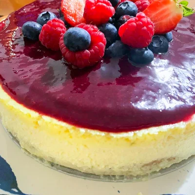 Receita de Cheesecake de Frutas Vermelhas  no site de receitas DeliRec