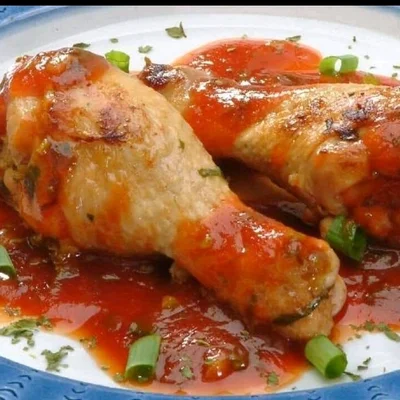 Recipe of chicken in sauce on the DeliRec recipe website