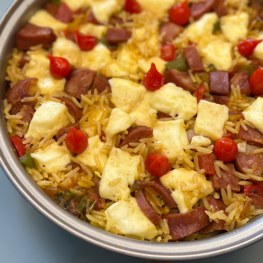 Photo of the PAN WITH SAUSAGE AND CHEESE – recipe of PAN WITH SAUSAGE AND CHEESE on DeliRec
