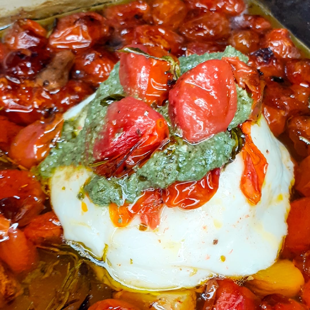 Photo of the Confit Tomatoes with Burrata – recipe of Confit Tomatoes with Burrata on DeliRec