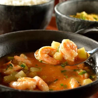 Recipe of Shrimp with chayote on the DeliRec recipe website