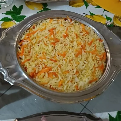 Recipe of Rice with Carrots 🥕 on the DeliRec recipe website
