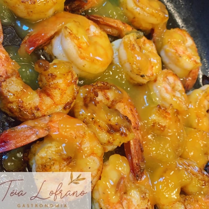 Photo of the Shrimp flambé with orange syrup 🍊 – recipe of Shrimp flambé with orange syrup 🍊 on DeliRec